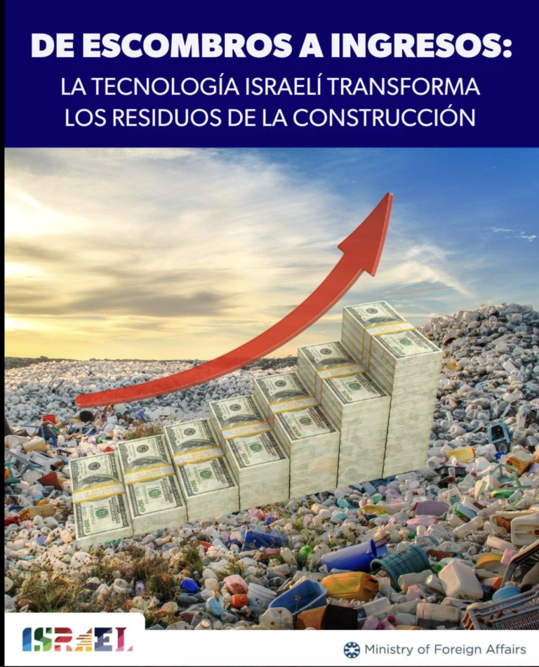 Reciclaje en la construcción, tecnología israelí